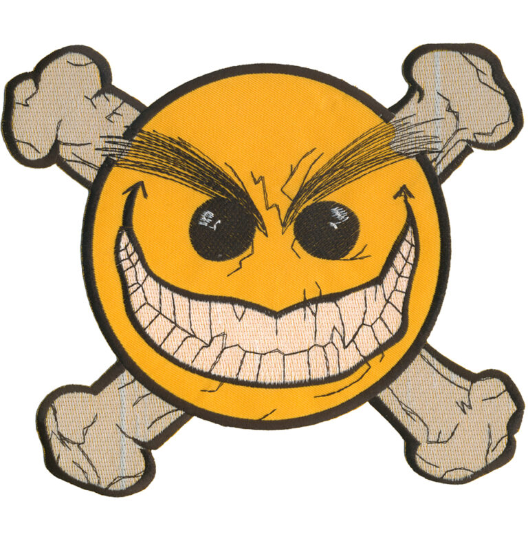 Smiley Face Evil - Coolashoppen.com Rockon.se