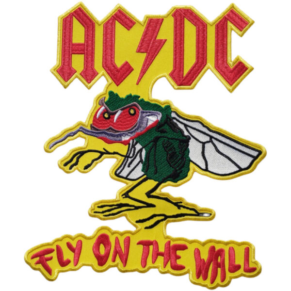 AC/DC Broderat Ryggmärke