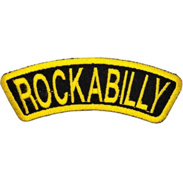 Rockabilly Broderat Tygmärke