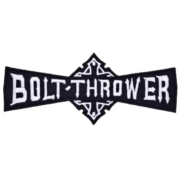 Bolt Thrower Broderat Tygmärke