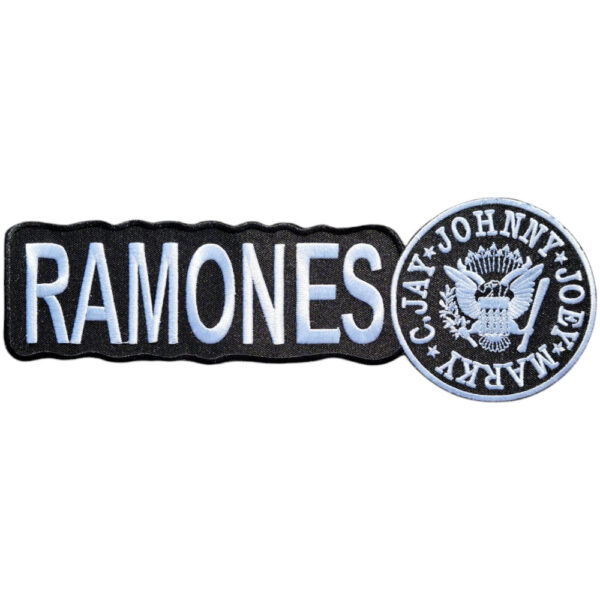 Ramones Broderat Ryggmärke